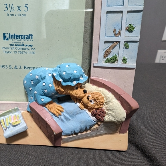 Vintage Berenstain Bears 1993 photo frame 3.5"X5" intercraft - Picture 2 of 7